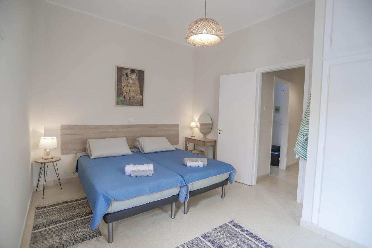 Traditional Town Garden Apartment Rhodes City Exterior photo