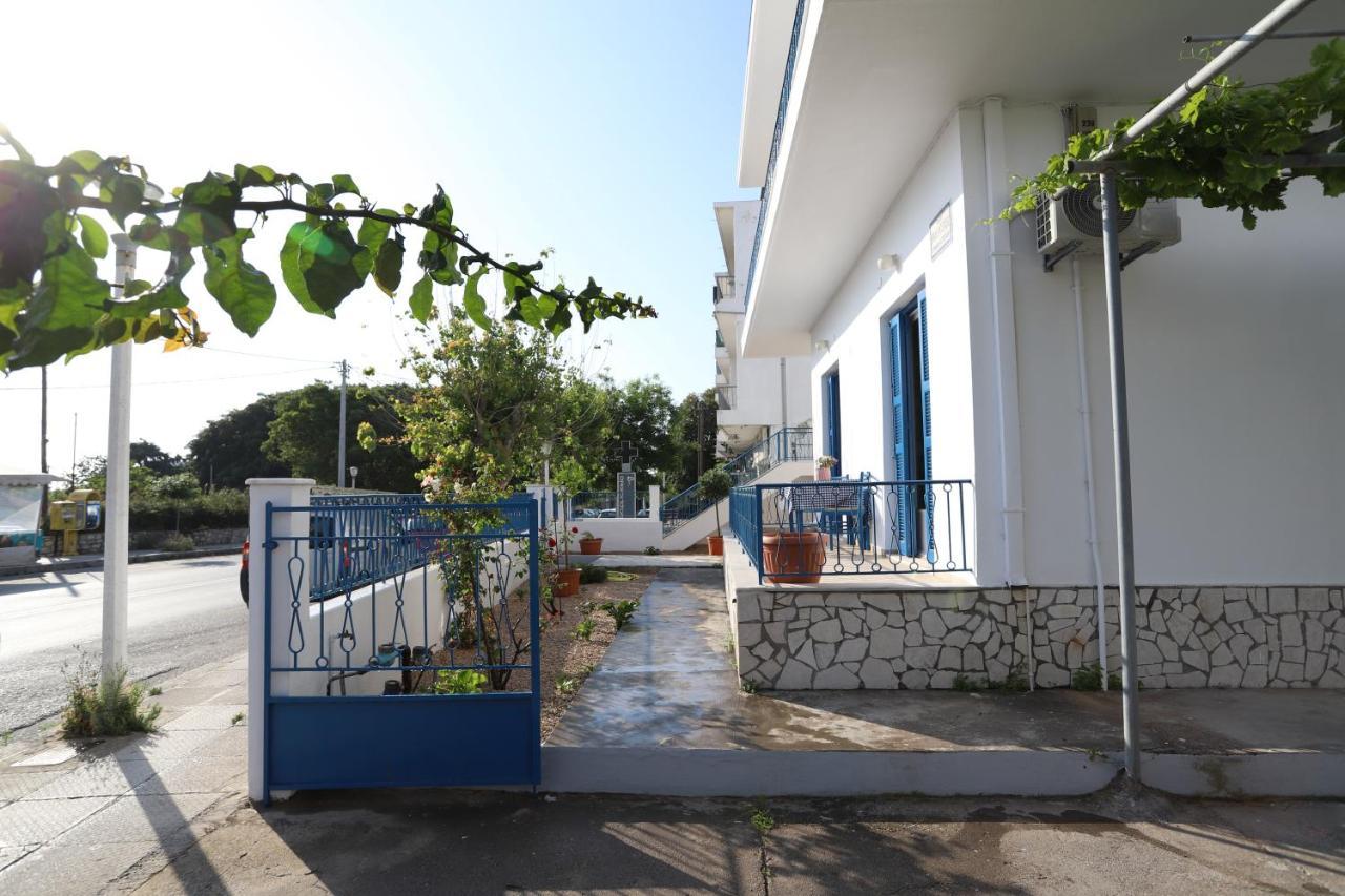 Traditional Town Garden Apartment Rhodes City Exterior photo