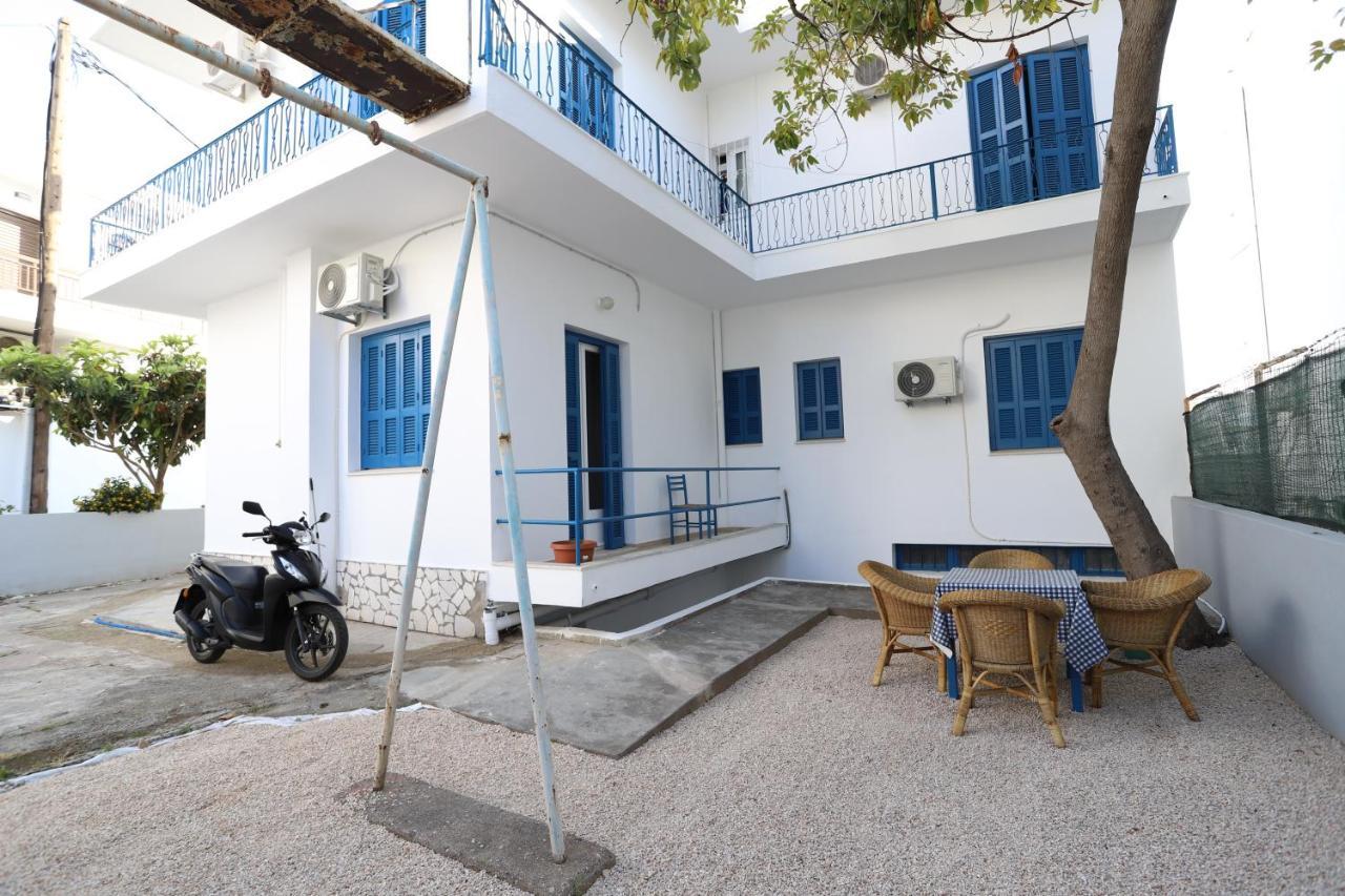 Traditional Town Garden Apartment Rhodes City Exterior photo